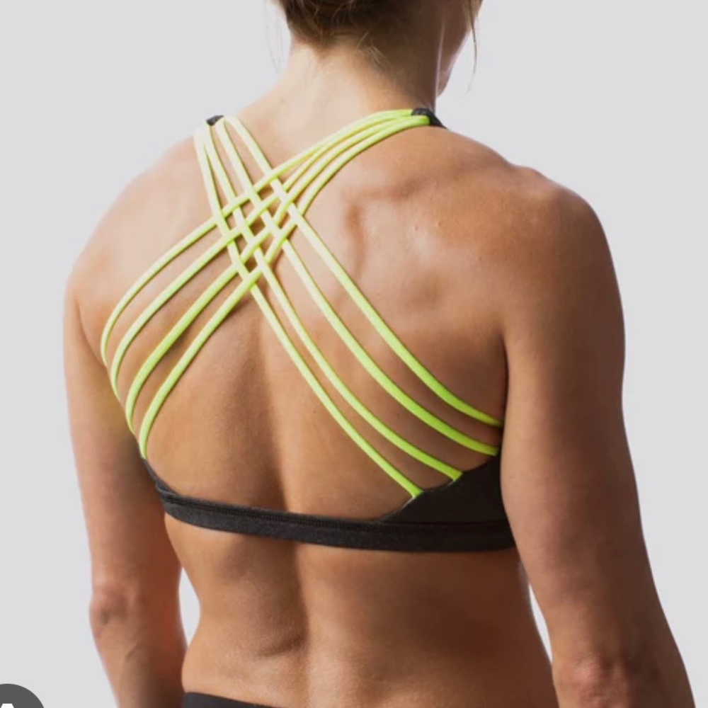 Born primitive blacklight vitality sports bra